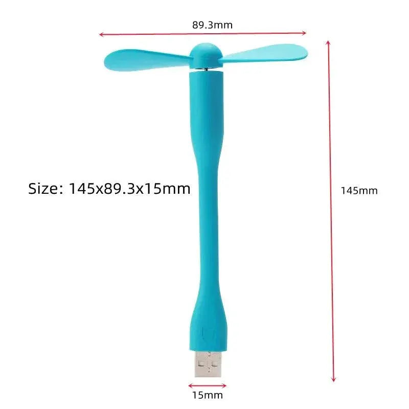 Portable Bendable USB Cooling Fan For Laptops And Travel