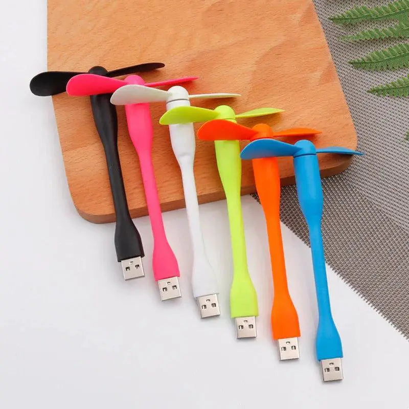Portable Bendable USB Cooling Fan For Laptops And Travel