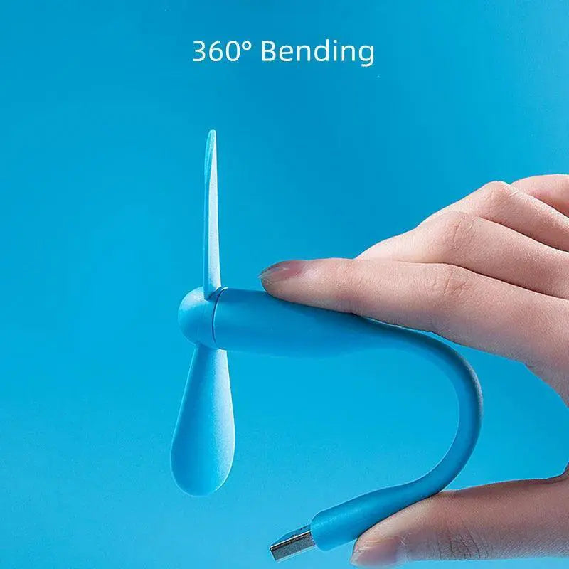 Portable Bendable USB Cooling Fan For Laptops And Travel