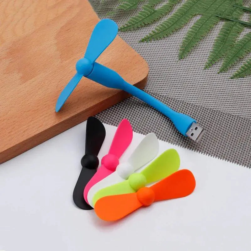 Portable Bendable USB Cooling Fan For Laptops And Travel