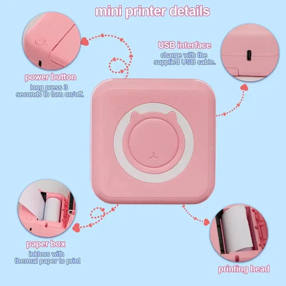 Portable Bluetooth Thermal Printer Advanced On The Go