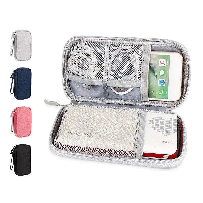 Portable Cable Winder Organizer Waterproof Storage Bag