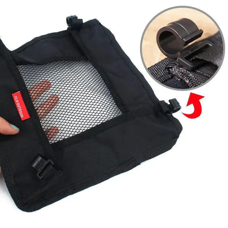 Portable Camping Table Hanging Net Organizer For Cookware