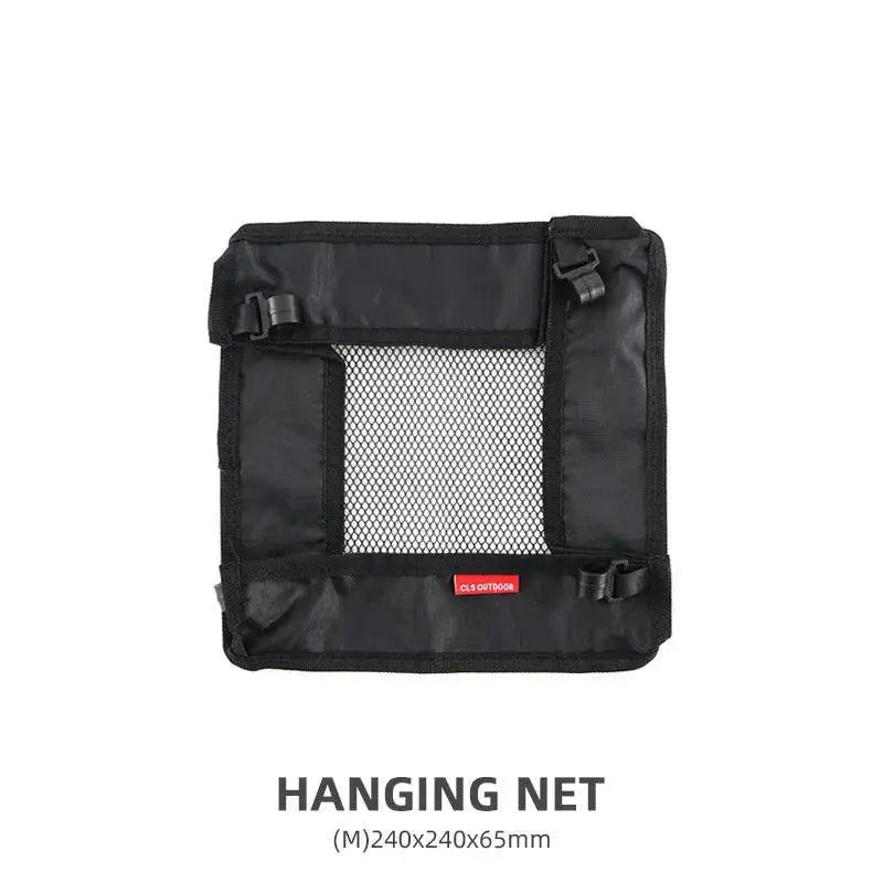 Portable Camping Table Hanging Net Organizer For Cookware