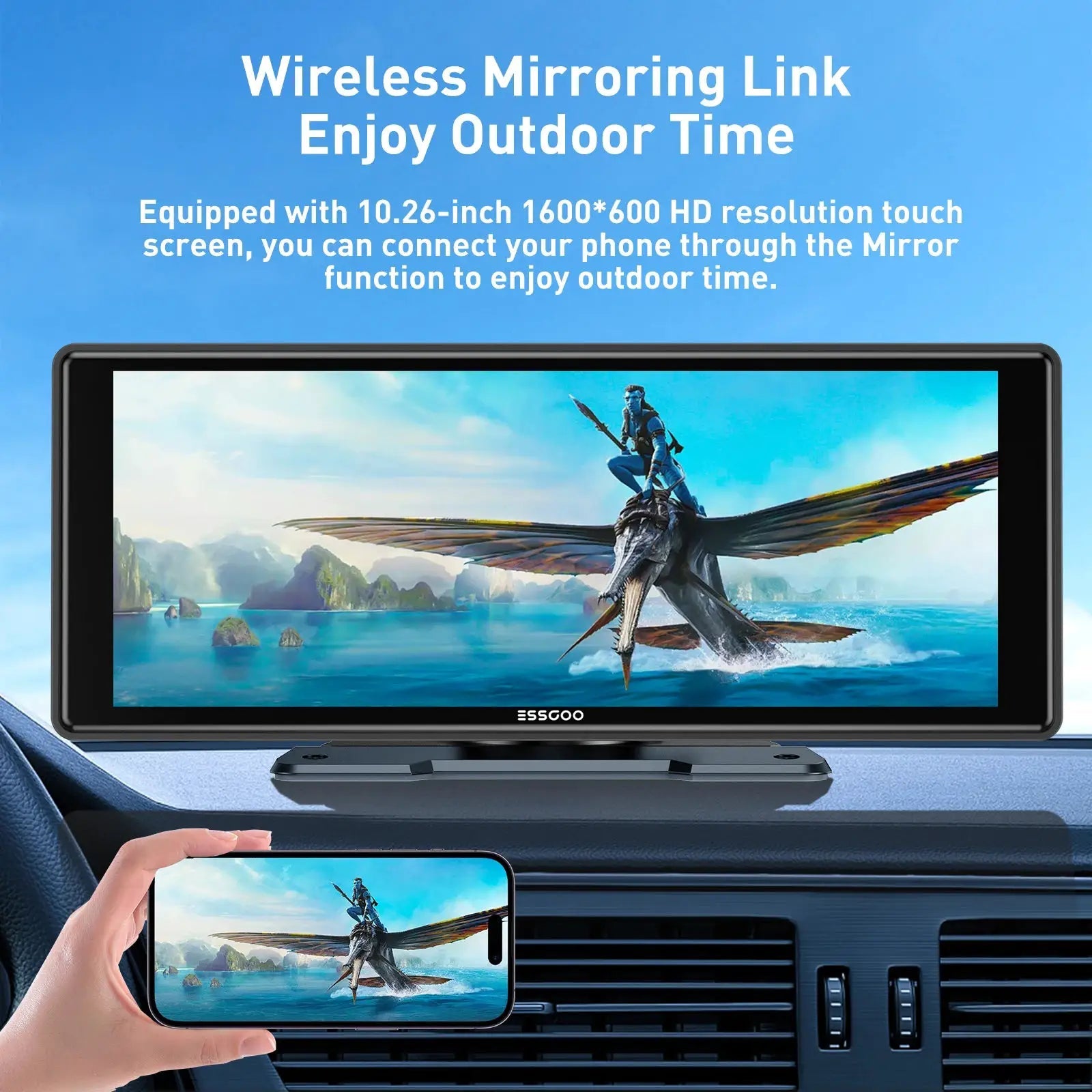 Portable Car Stereo With GPS Navigation