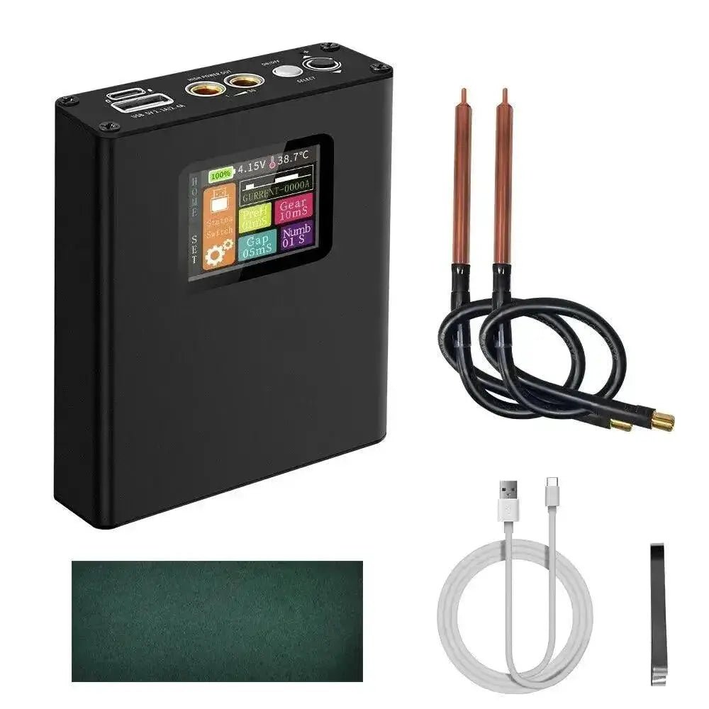Portable Digital Spot Welder Kit With Lithium Battery