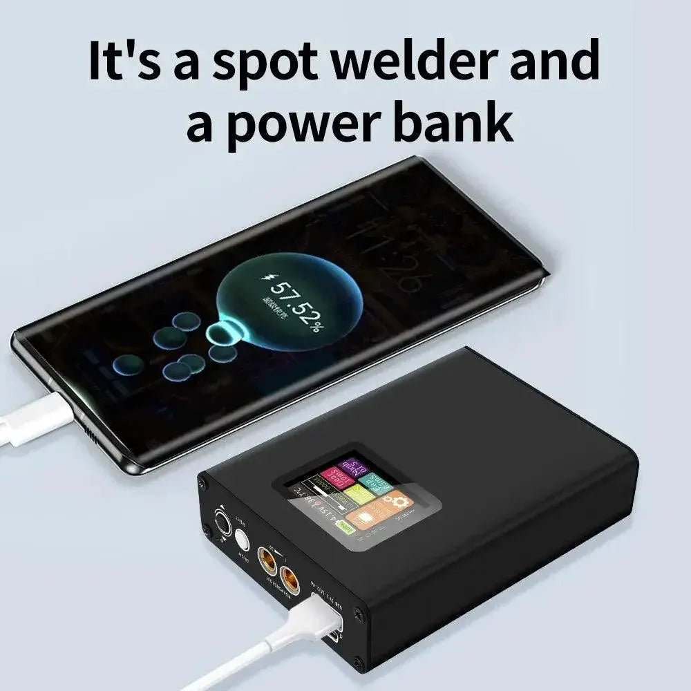 Portable Digital Spot Welder Kit With Lithium Battery