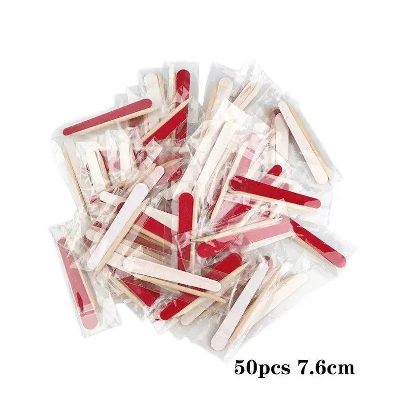 Portable Disposable Nail Care Kit Manicure Set 50 Sticks