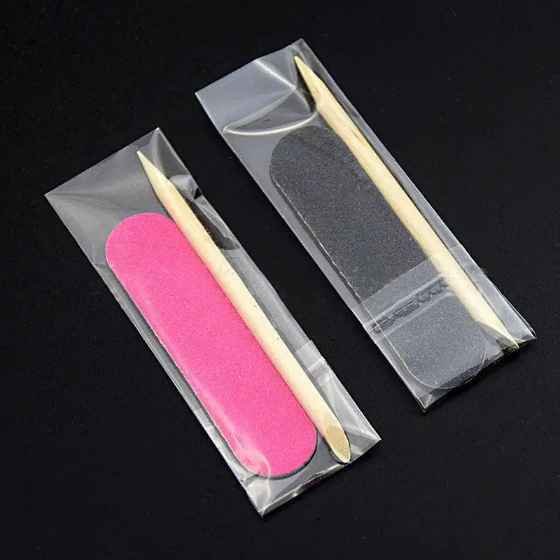 Portable Disposable Nail Care Kit Manicure Set 50 Sticks