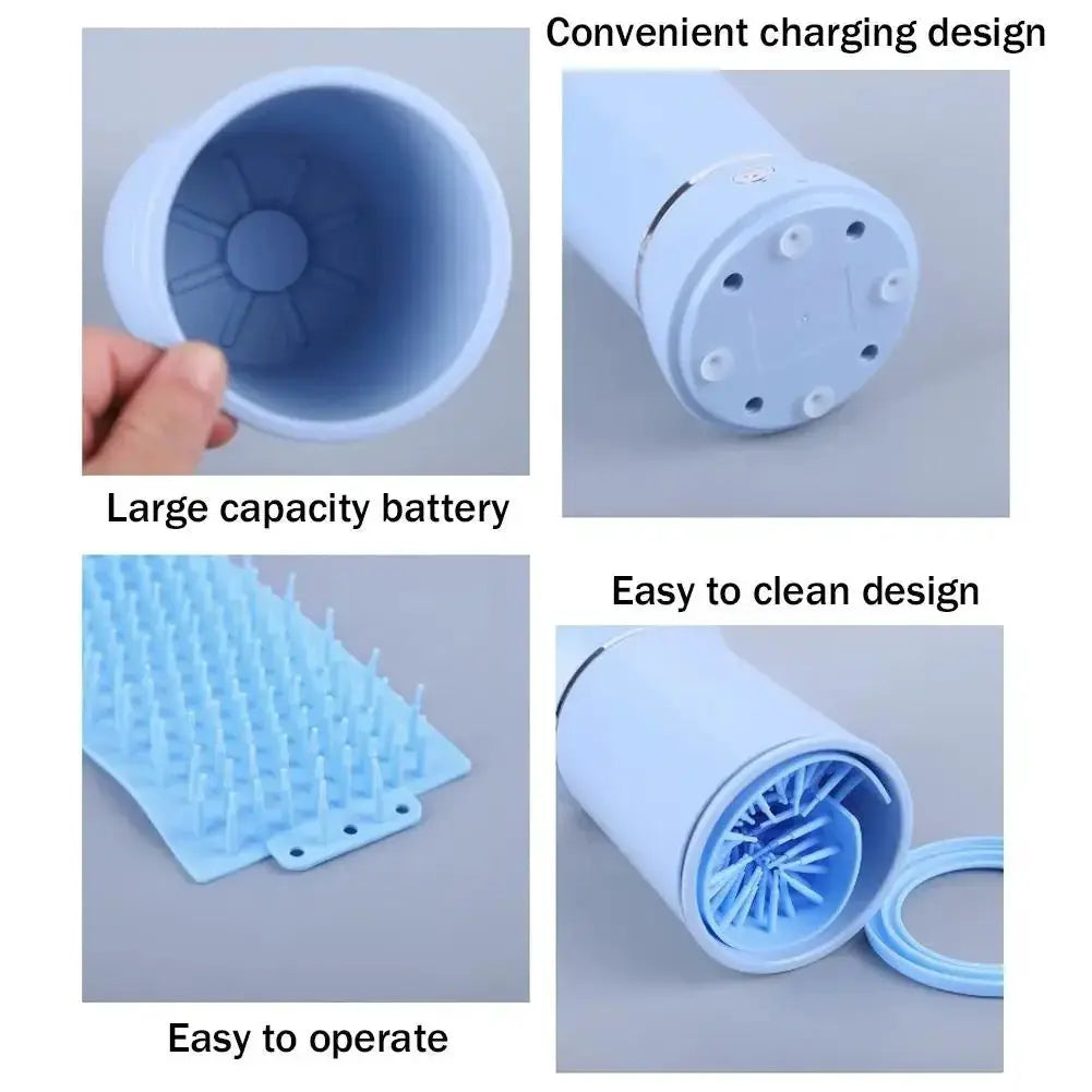 Portable Dog Paw Washer Pet Cleaner USB Rechargeable - OurLum.com
