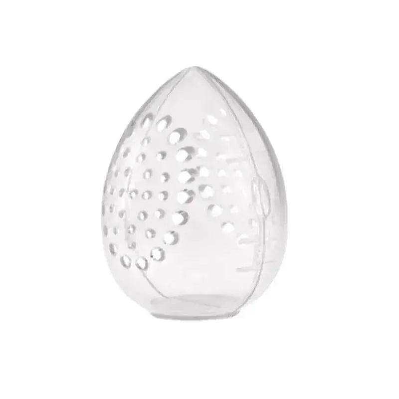 Portable Egg Rack Makeup Puff Drying Box Chic Storage