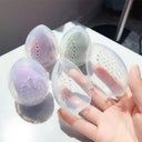 Portable Egg Rack Makeup Puff Drying Box Chic Storage Solution