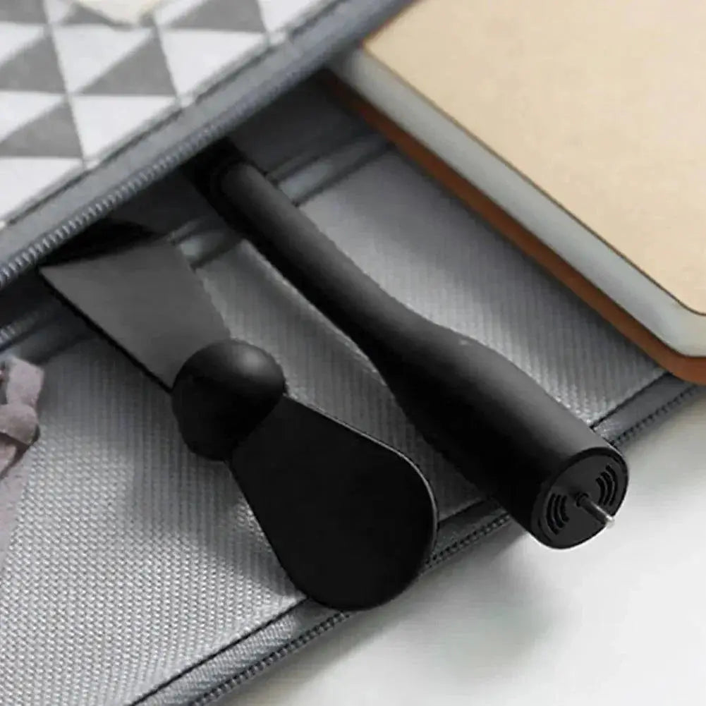 Portable Flexible USB Fan For Summer Relief Gadget Light