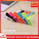 Portable Flexible USB Fan for Summer Relief Gadget Light