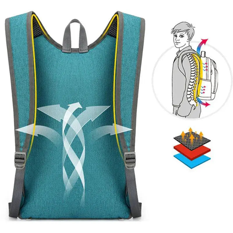 Ultralight Portable Foldable Backpack for Men Women Travel