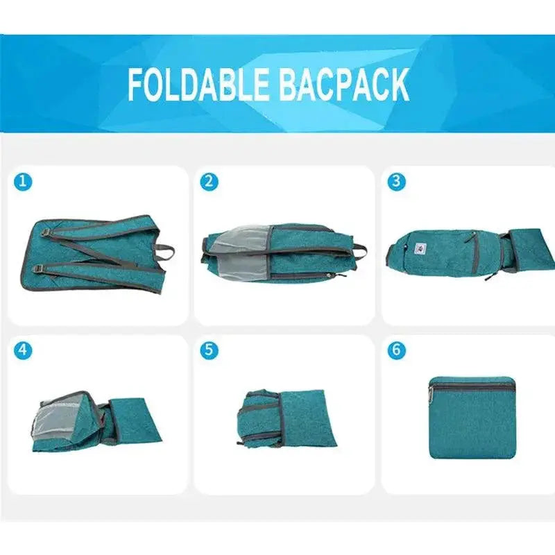 Ultralight Portable Foldable Backpack for Men Women Travel