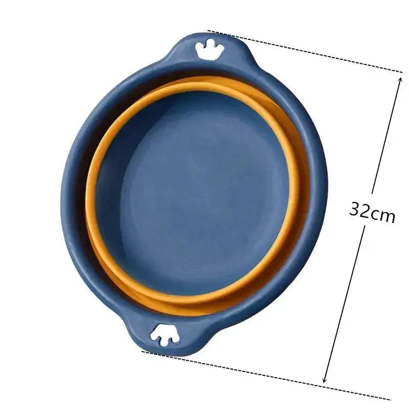 Portable Foldable Laundry Basin For Home And Travel Use