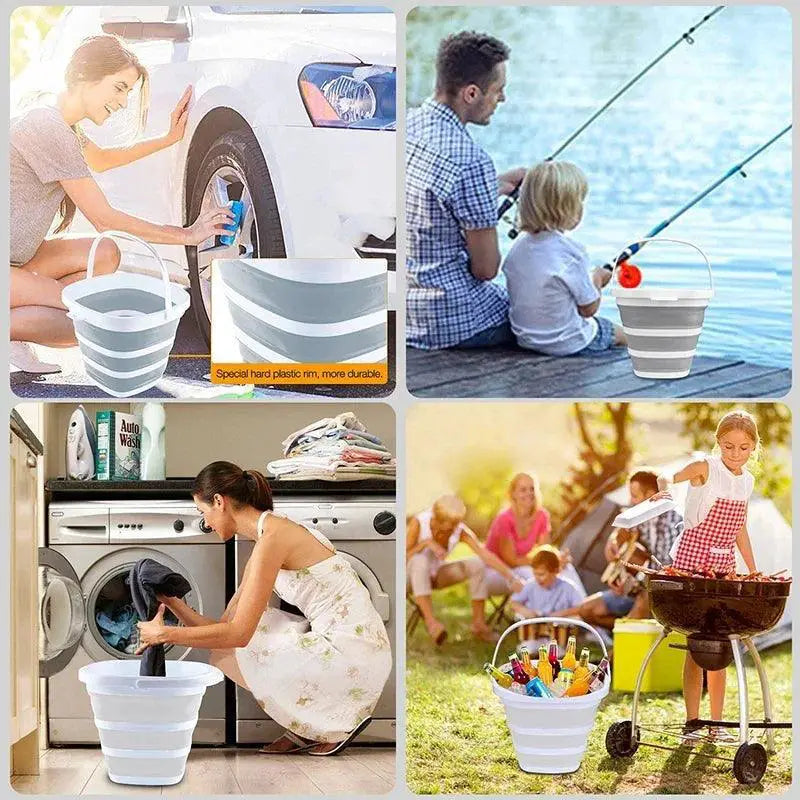 Portable Folding Bucket Waterproof Camping Gear Outdoor
