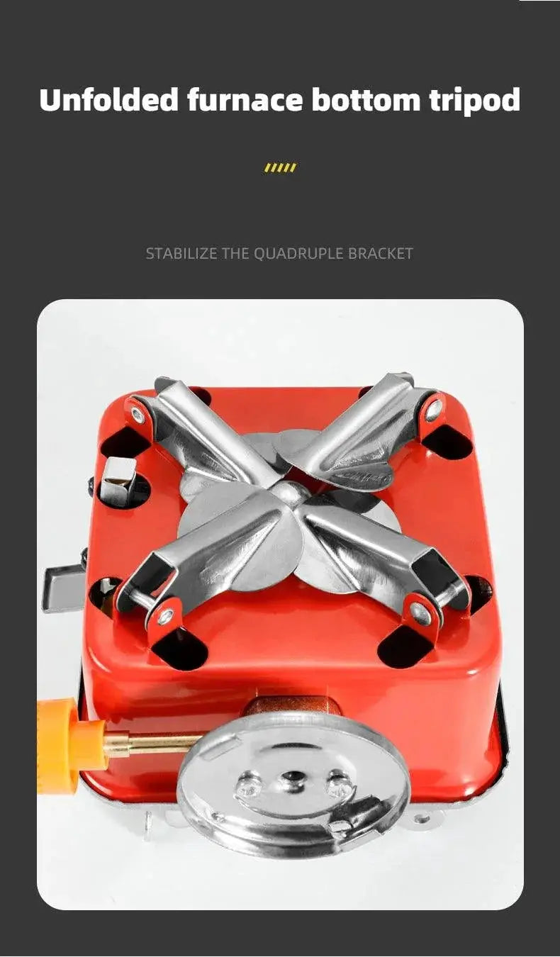 Portable Folding Gas Stove For Camping And Hiking Light