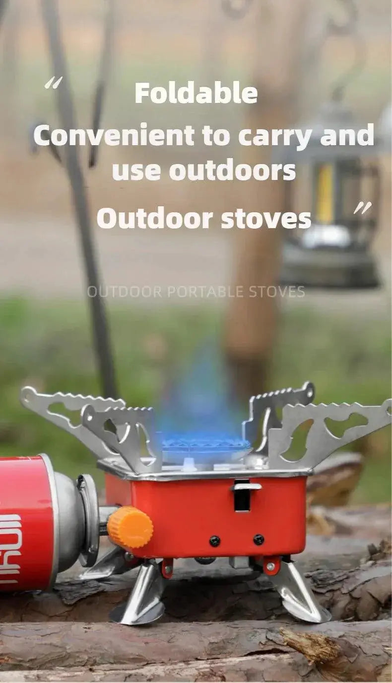 Portable Folding Gas Stove For Camping And Hiking Light