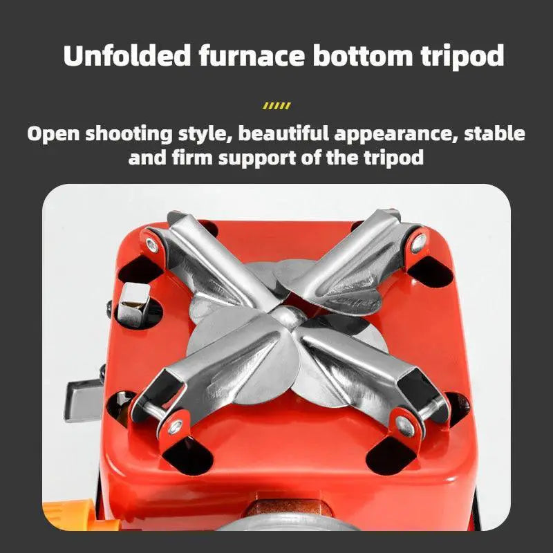 Portable Folding Gas Stove For Camping And Hiking Light