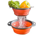 Foldable Strainer Bowl for Camping Use