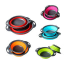 Foldable Strainer Bowl for Camping Use
