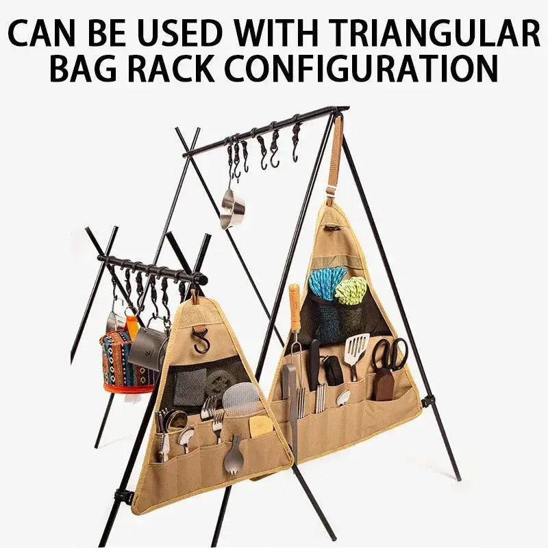 Portable Folding Tripod Rack For Outdoor Camping Gear