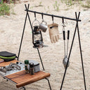 Portable Folding Tripod Rack for Outdoor Camping Gear