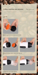 Cafe-Quality Capsule Brewer for Traveler