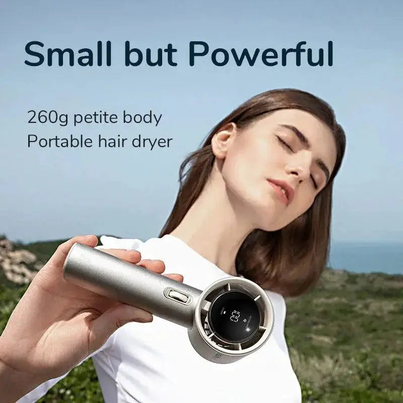 Portable Hand Fan Personal Cooling Turbo Tech Bladeless