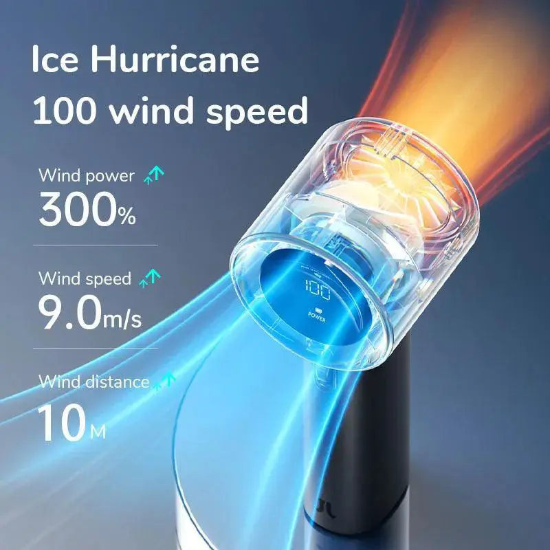 Portable Hand Fan Personal Cooling Turbo Tech Bladeless