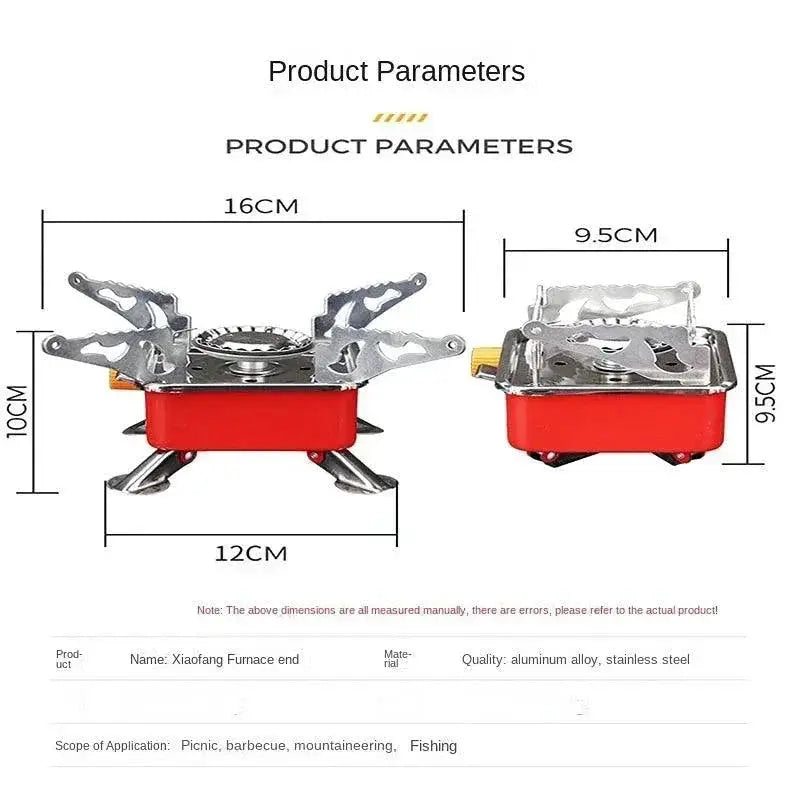 Portable High Power Camping Gas Stove For Outdoor Cooking