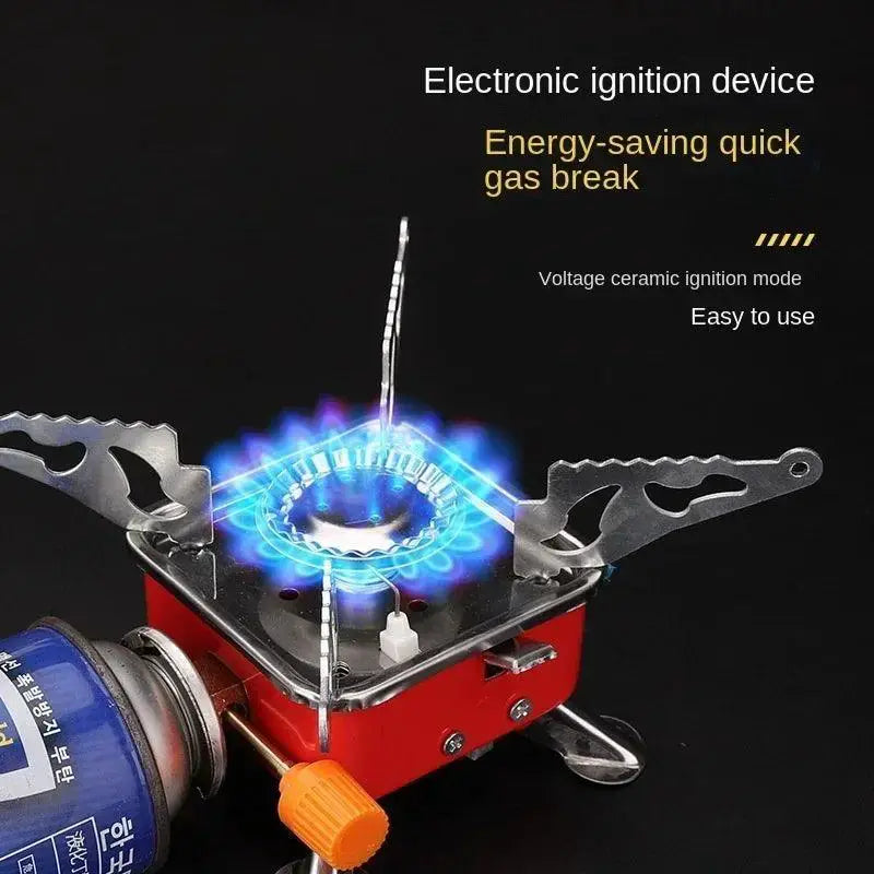 Portable High Power Camping Gas Stove For Outdoor Cooking