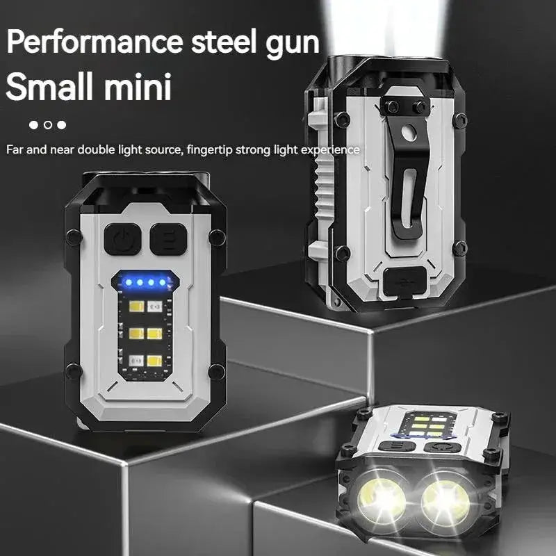 Portable Keychain Light Compact Flashlight for Adventures