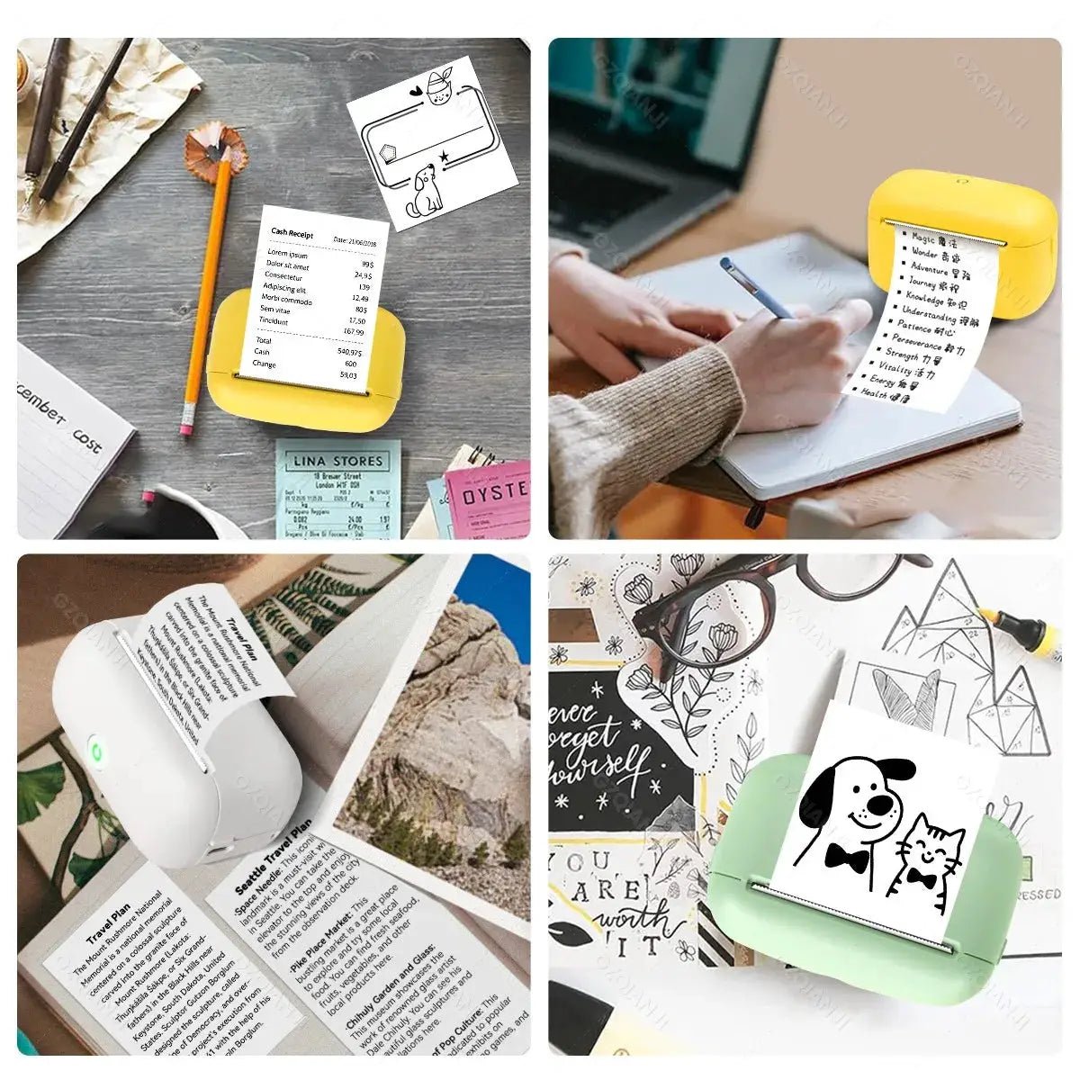 Portable Label Printer for On The Go