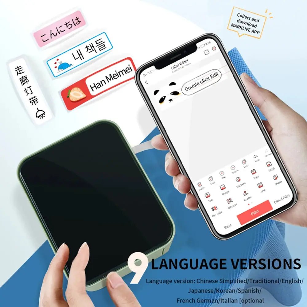 Portable Label Printer For On The Go Use