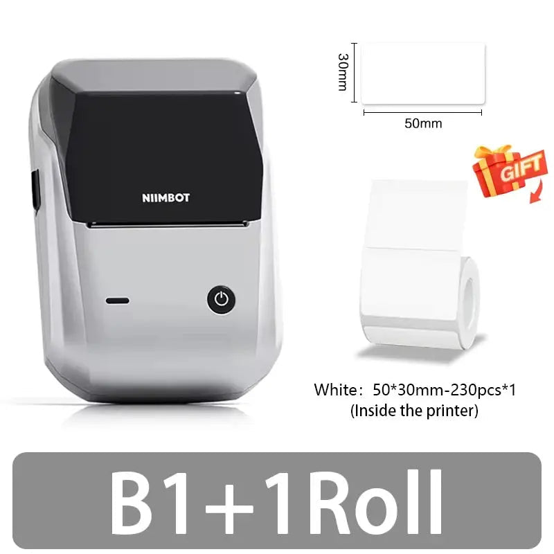 Portable Label Printer for Round Labels