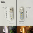 Portable LED Lights USB Night Light Room Decor Mini Lamp