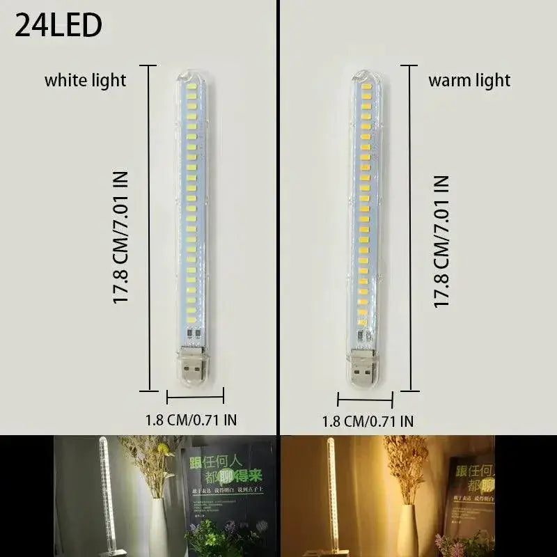 Portable LED Night Light USB Mini Lamp for Room Decor