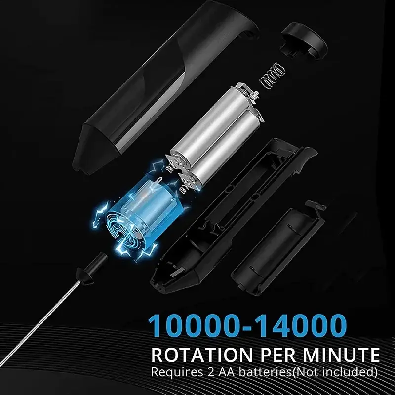 Portable Milk Frother Blender Wireless Coffee Mixer Tool