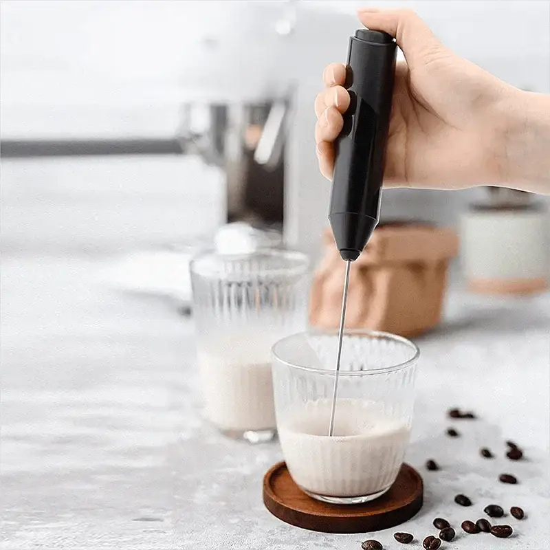 Portable Milk Frother Blender Wireless Coffee Mixer Tool