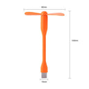 Portable Mini USB Bendable Fan Handheld Cooling Gadget