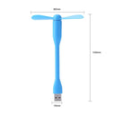 Portable Mini USB Bendable Fan Handheld Cooling Gadget