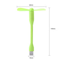 Portable Mini USB Bendable Fan Handheld Cooling Gadget