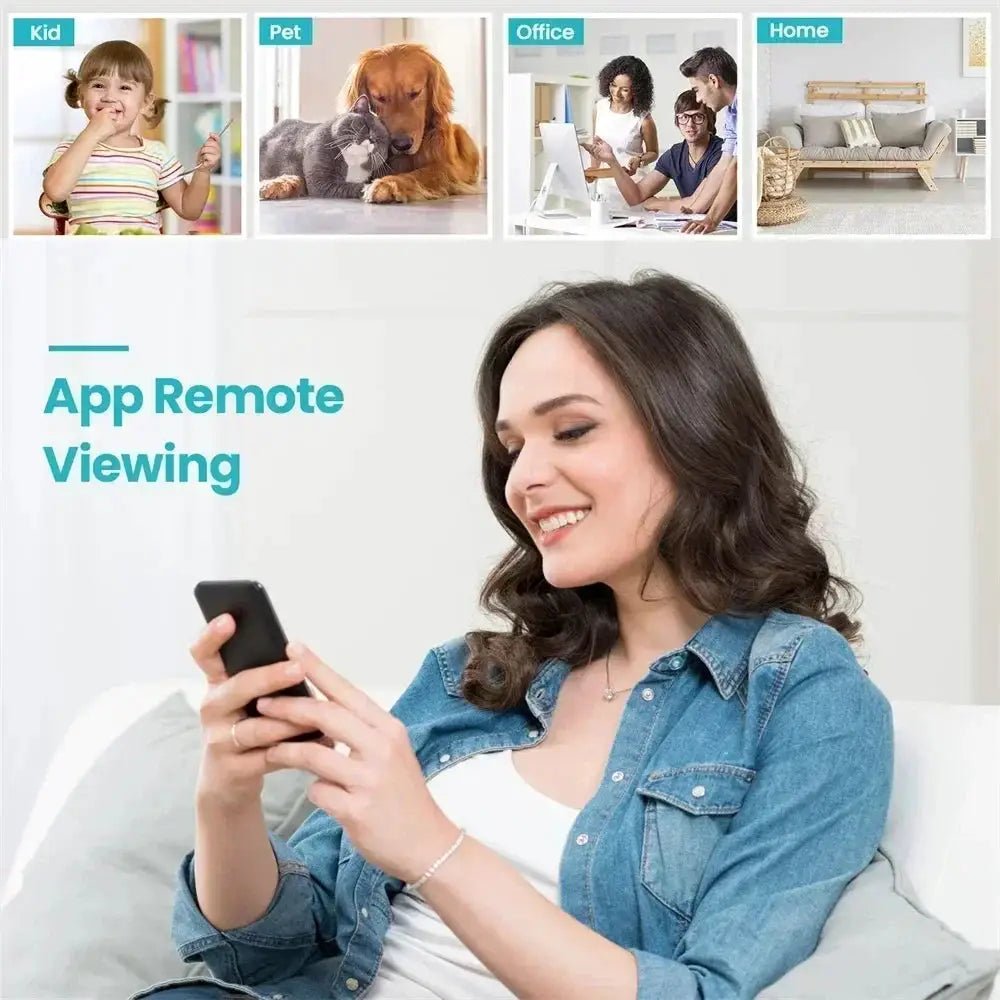 Portable Mini WiFi IP Camera For Home Security Nanny Cam P2P Wireless Remote