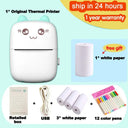 Portable Mini Wireless Thermal Printer For Memories On-the-Go