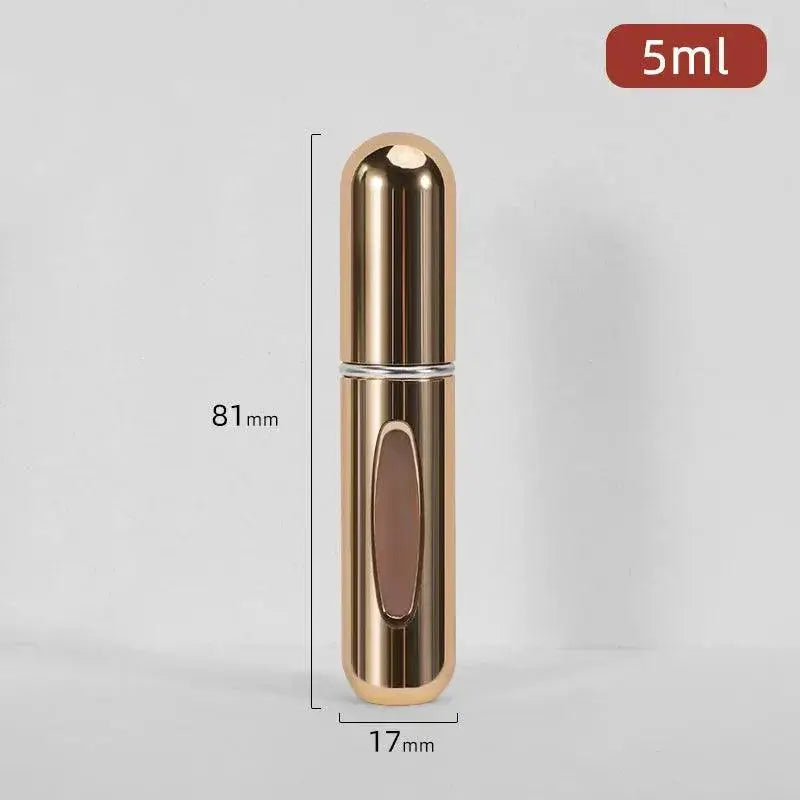 Refillable Travel Perfume Atomizer — 5ml Black