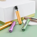 Portable Multi Color Aluminum Perfume Atomizer Bottle 5ml