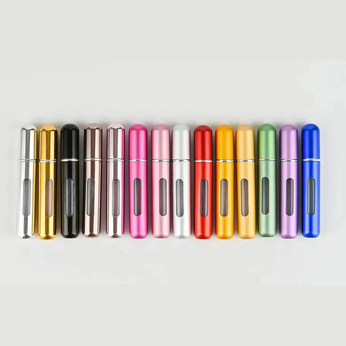 Portable Multi Color Aluminum Perfume Atomizer Bottle 5ml